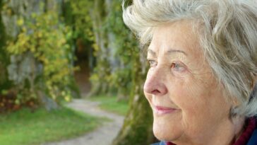 woman, old, senior
