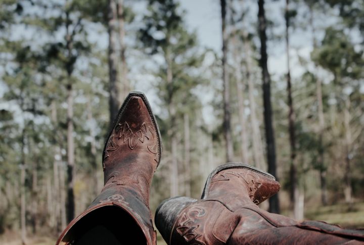 Burying A Cowboy With His Boots On