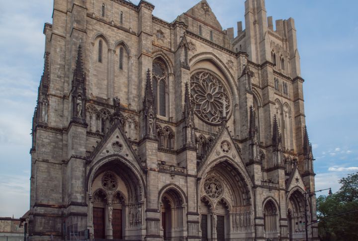 Towering Stonework And Arches