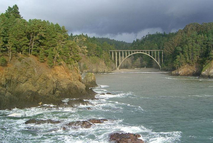 Russian Gulch State Park
