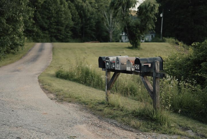 Mailboxes Were At The End Of The Driveway