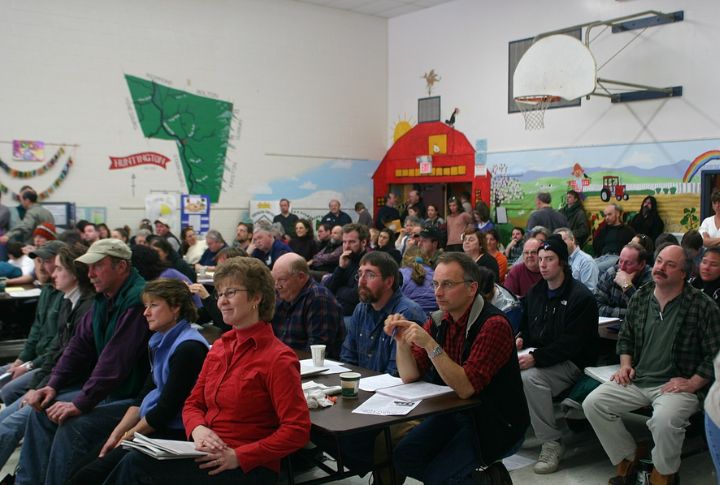 New England Town Meetings Replace Formal Governance