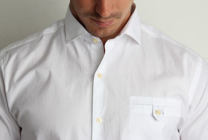 Wear A Crisp White Oxford Shirt