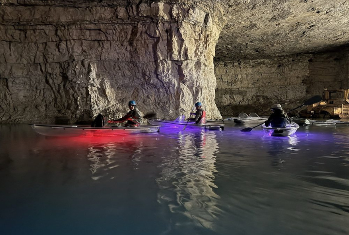 Underground Kayaking