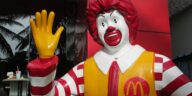 mcdonald, figure, man, red, yellow, mcdonald, mcdonald, mcdonald, mcdonald, mcdonald
