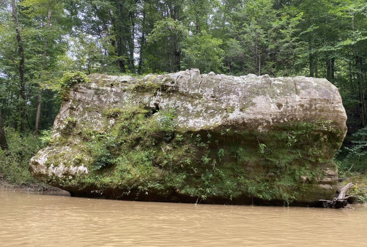Jump Rock At Red River