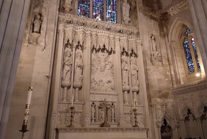 Center Altar's Carved Beauty