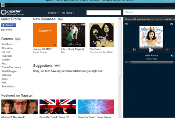 Napster's Controversy Faded Fast