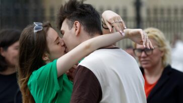 couple, kissing, lovers, public, street, young couple, making out, kissing, kissing, making out, making out, making out, making out, making out