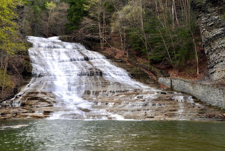 Buttermilk Falls: Buttermilk Falls State Park, New York