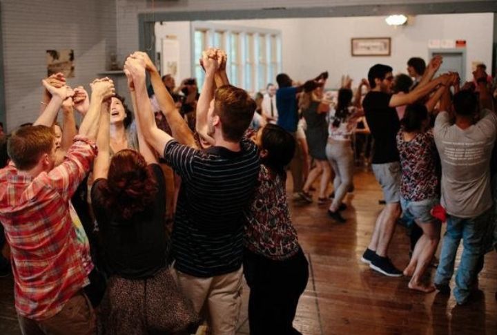 Square Dancing At Hoedown Island