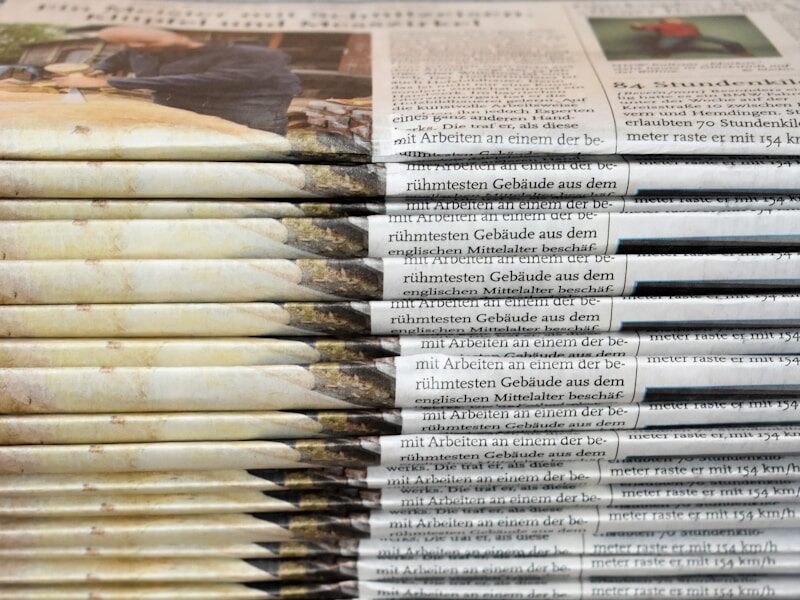 magazine pile lot