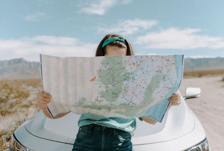 Collecting Printed Maps And Asking For Directions