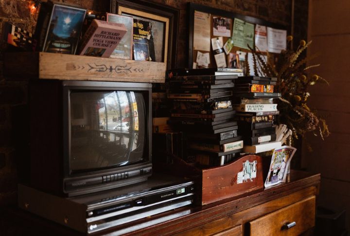 Rewinding VHS Tapes Before Returning Them
