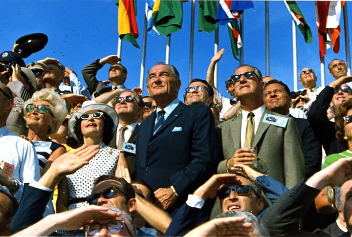 Watching The Moon Landing
