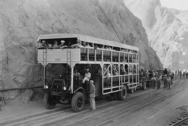 Essential Supply Line To The Dam Site