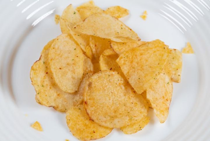 Caffeinated Potato Chips (Engobi Chips)