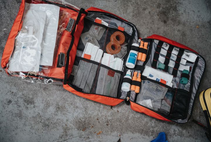 A Reliable First-Aid Kit With Medical Supplies