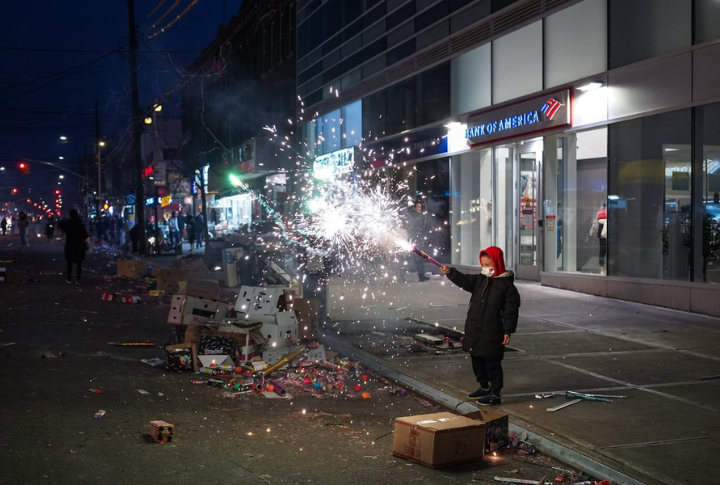 Lighting Fireworks Without Adults Around