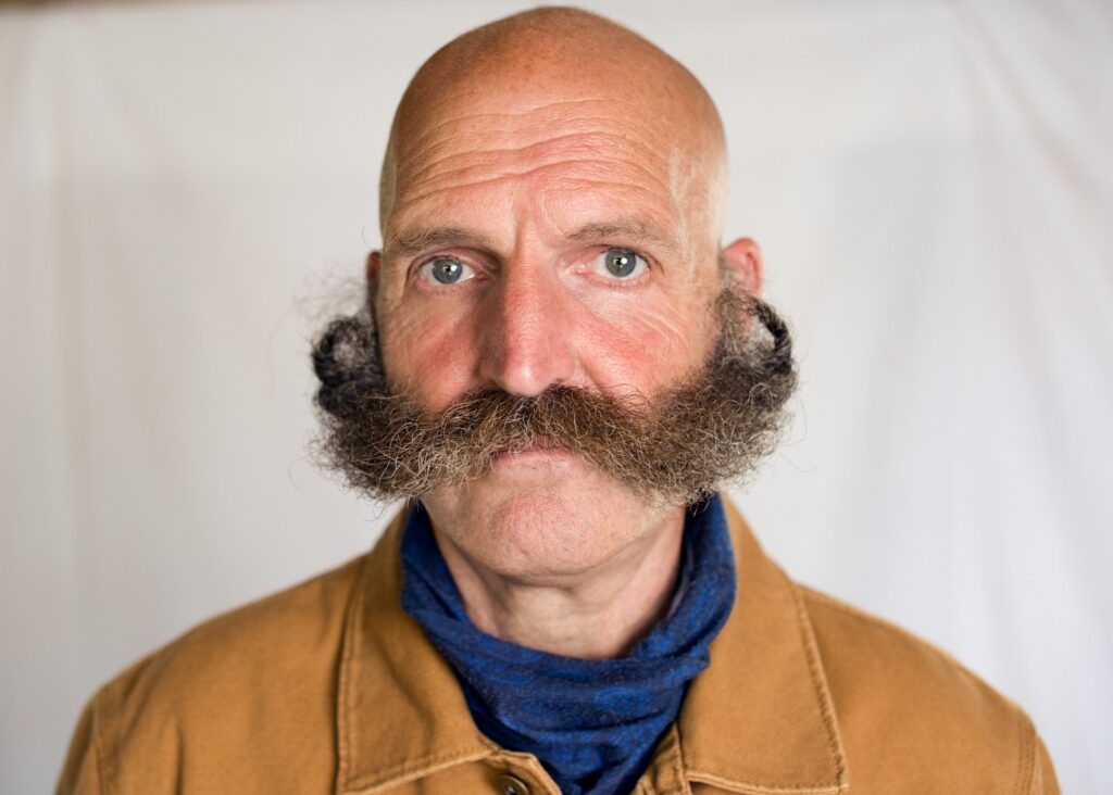 a man with a beard