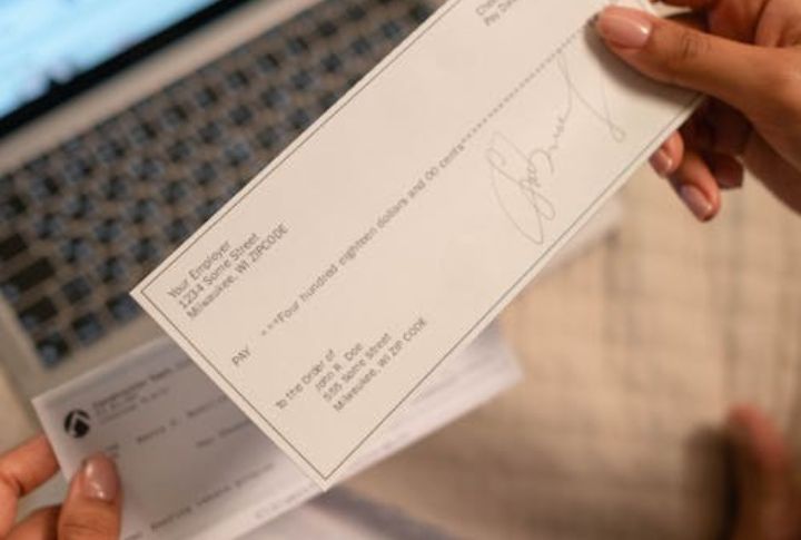 Writing Checks For Bills