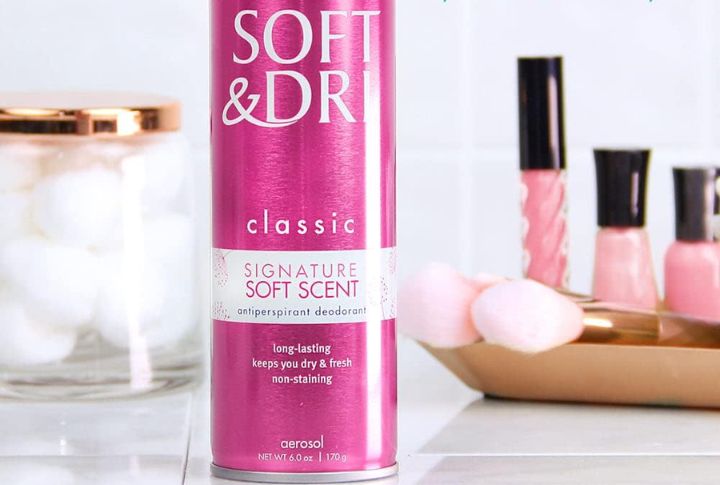 Soft & Dri Aerosol Baby Powder Scent
