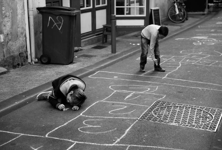 Sidewalk Chalk And Saddle Shoes