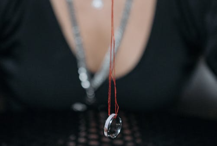 Swinging Ring On A String