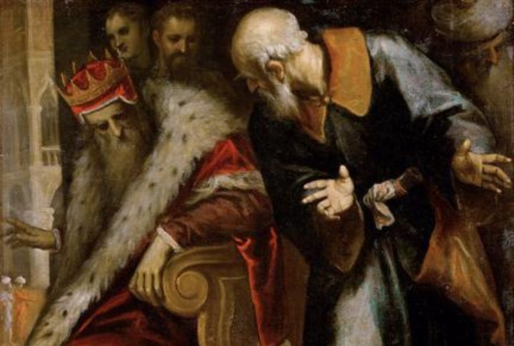 King David And The Prophet Nathan